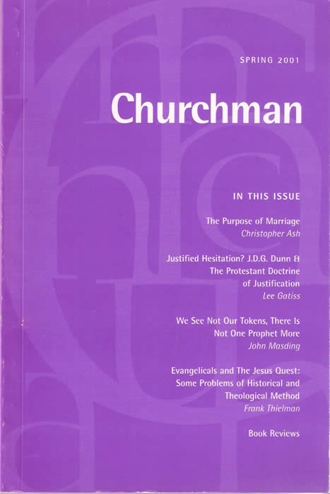 Churchman 115/1 (2001)