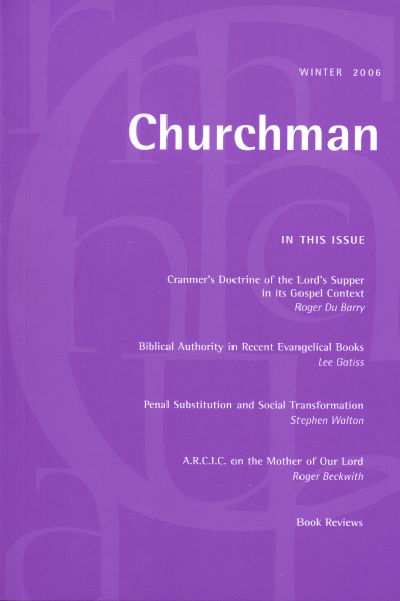 Churchman 120/4 (Winter 2006)